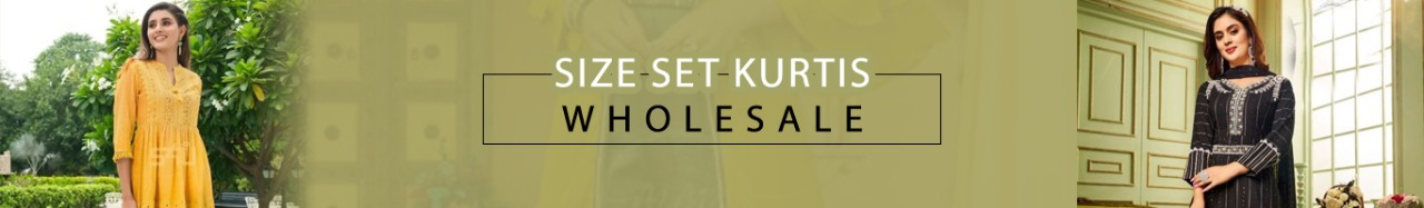 Wholesale Wholesale Size Set Kurtis
